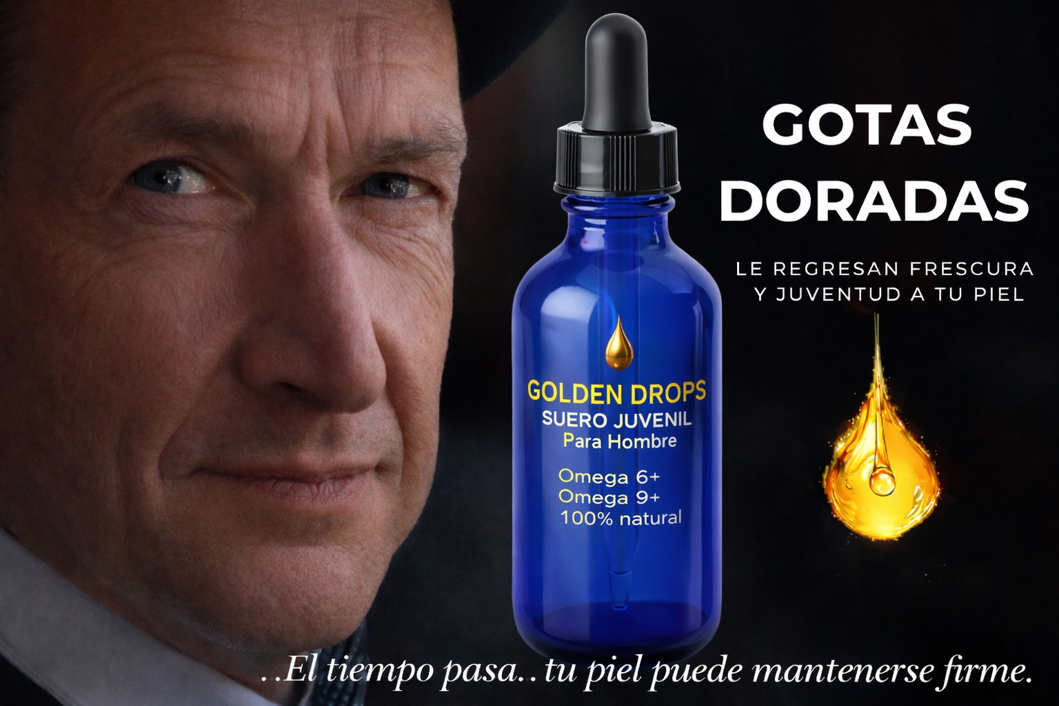 Golden drops para Caballero 30 ml