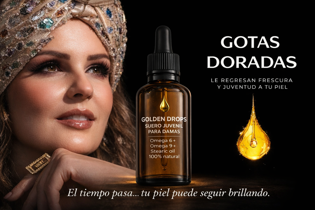 Golden Drops para Dama 30 ml