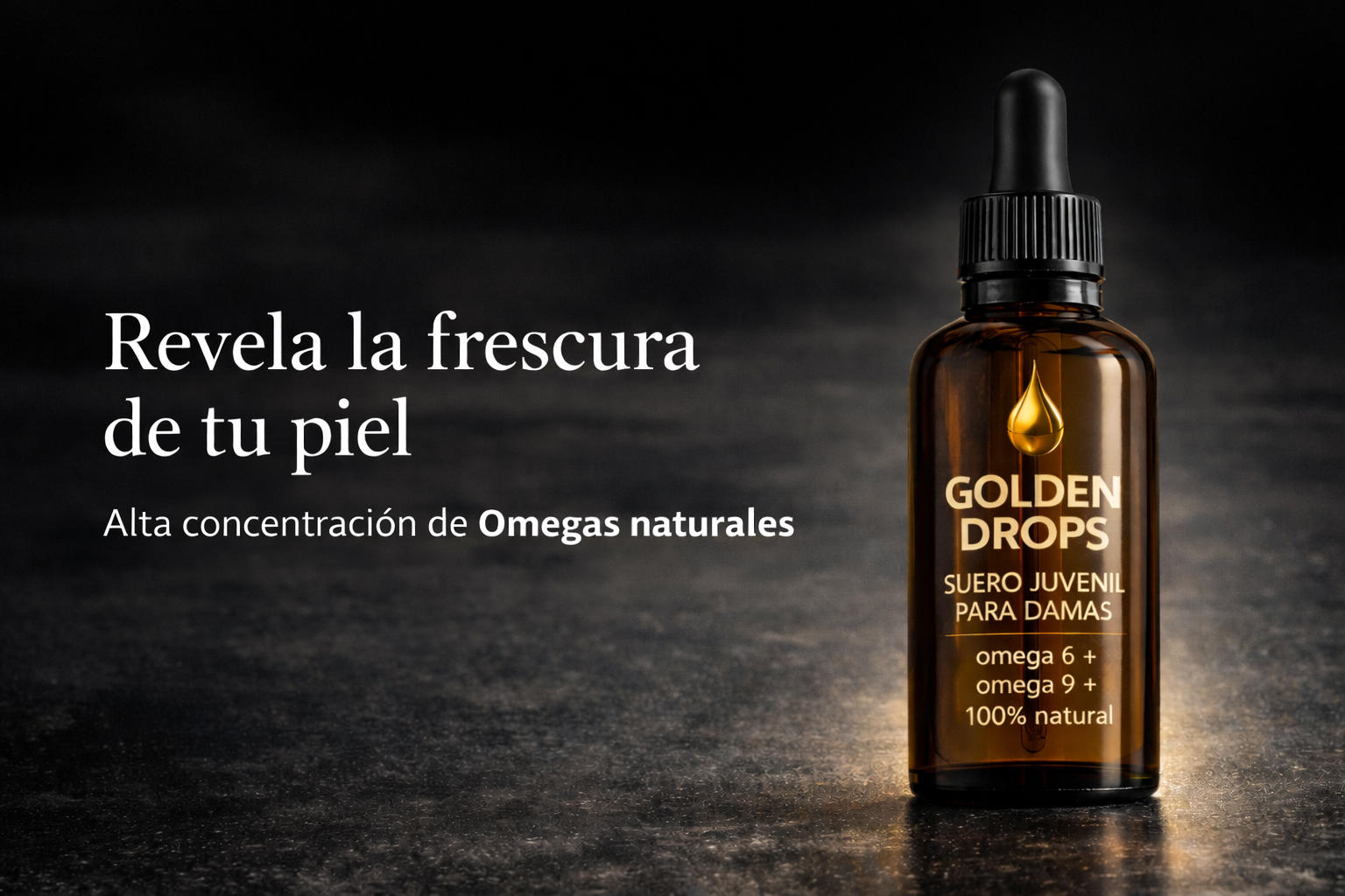 Golden Drops para Dama 30 ml
